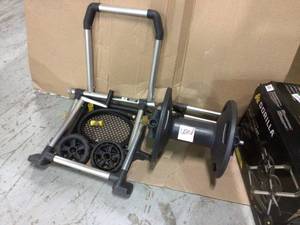 Gorilla 200 ft. Aluminum Zero Rust Premium Mobile Hose Reel   USED Customer Returns See Pictures&nbsp