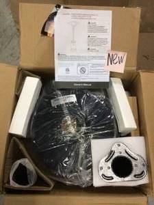 47,000 BTU Hammered Black Propane Outdoor Flame Patio Heater Customer Returns See Pictures&nbsp