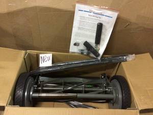 American Lawn Mower Company 16 in. Manual Walk Behind Reel Lawn Mower Customer Returns See Pictures&nbsp