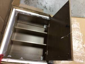 Sonoma 24 x 27 Surface Mount Medicine Cabinet Customer Returns See Pictures&nbsp