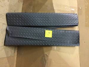 47 in. x 32 in. Polyvinyl Gas Grill Mat in Slate Grey Customer Returns See Pictures&nbsp