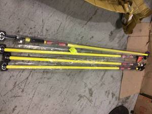TASK 6 ft. 9 in. to 13 ft. 3 in. Long Quick Support Rod (4-Pack) Customer Returns See Pictures&nbsp