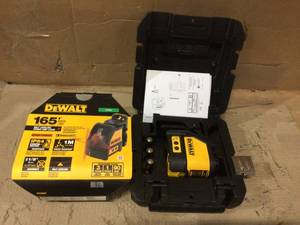 DeWalt DW088K Red Cross Line Laser w Bracket Customer Returns See Pictures&nbsp