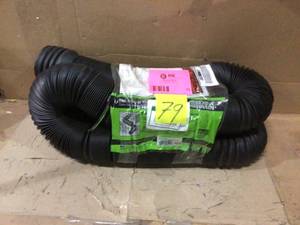 4 in. x 25 ft. Polypropylene Flexible Solid Drain Pipe Customer Returns See Pictures&nbsp