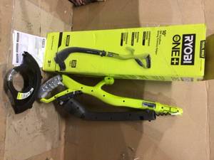 RYOBI ONE 18V 10 in. Cordless Battery String Trimmer and Edger (Tool Only) Customer Returns See Pictures&nbsp