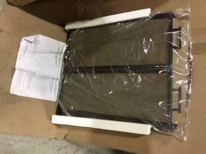 Pleasant Hearth Classic Black Steel 3-Panel Fireplace Screen Customer Returns See Pictures&nbsp