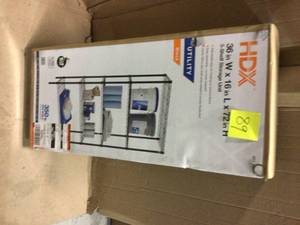 HDX 5-Tier Wire Garage Storage Shelving Unit in Black Customer Returns See Pictures&nbsp
