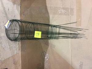 Glamos Wire 33 in. Emerald Green Plant Support (10-Pack) Customer Returns See Pictures&nbsp