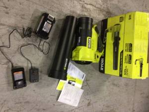 RYOBI 40V 110 MPH 525 CFM Cordless Battery Variable-Speed Jet Fan Leaf Blower (Tool-Only) Customer Returns See Pictures&nbsp
