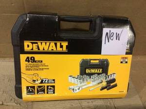 12 in. Drive Mechanics Tool Set (49-Piece) Customer Returns See Pictures&nbsp