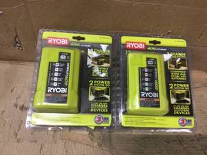RYOBI 40V Lithium-Ion Charger Customer Returns See Pictures&nbsp