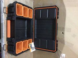 RIDGID 22 in. Pro Organizer, Black Customer Returns See Pictures&nbsp