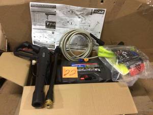 RYOBI 1800 PSI 1.2 GPM Cold Water Electric Pressure Washer Customer Returns See Pictures&nbsp