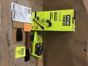 Ryobi P2900b One 18-volt Lithium-ion Cordless Grass Shear And Shrubber Trimmer Customer Returns See Pictures&nbsp