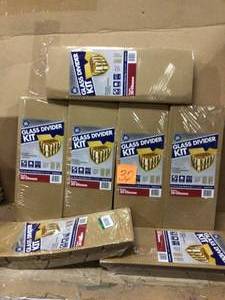 Pratt Retail Specialties Glass Divider Moving Kit Customer Returns See Pictures&nbsp