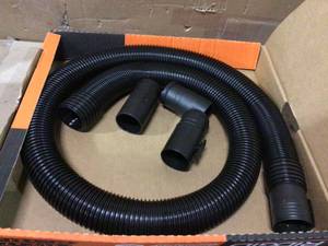 RIDGID 2-12 in. x 7 ft. Dual-Flex Tug-A-Long Locking Vacuum Hose for RIDGID WetDry Shop Vacuums&nbsp&nbsp&nbspCustomer Returns See Pictures&nbsp