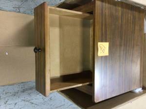 Harper &amp Bright Designs Modern 1-Drawer Wood  Nightstand&nbsp&nbspCustomer Returns See Pictures&nbsp