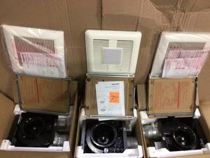 Panasonic Whisper Fit EZ Quiet 80 or 110 CFM Ceiling Low Profile Dual Speed Bath Exhaust Fan&nbsp&nbspCustomer Returns See Pictures&nbsp