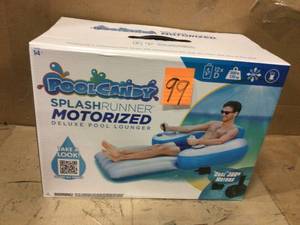 PC4025SR Splash Runner Motorized Pool Lounger 2021 Deluxe Edition 0.40 mm PVC&nbsp&nbspCustomer Returns See Pictures&nbsp