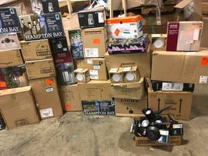 lot 8 image: Large Lot of Assorted Lightning various brands models and conditions see pictures