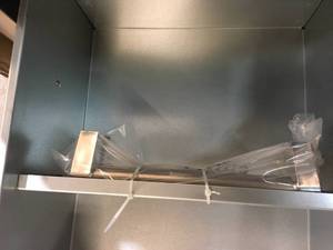 lot 19 image: Kitchen Aid 18 in. Built In Grill 2 drawer Large Cabinet see pictures