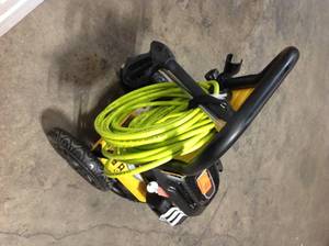 lot 26 image: Dewalt 3300 PSI at 2.4 GPM Honda Cold Water Professional Gas Pressure Washer in good condition see pictures