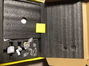 lot 13 image: A3806-BN Complete Shower System with Rough-in Valve not used open box