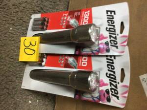 lot 30 image: Lot of 2 New Energizer 1300 Lumens Flashlights see pictures