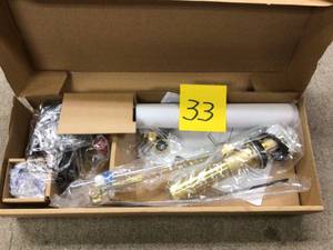 lot 33 image: Pfister Deckard 1.2 GPM Single Hole Bathroom Faucet ModelLG42-DAPB