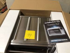 lot 44 image: Calphalon Perfomance Air Fry Countertop Oven see pictures