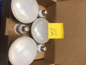 lot 112 image: 75-Watt Equivalent BR40 Dimmable LED Light Bulb Soft White (6-Pack) by EcoSmart