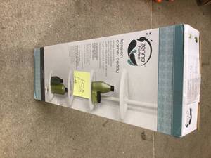 lot 152 image: 4-Tier Corner Shower Caddy in White by Zenna Home