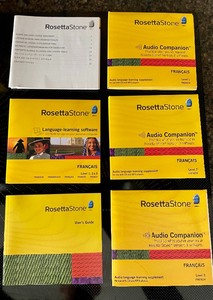 lot 23 image: Rosetta Stone French Education Materials