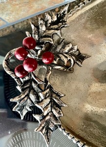 lot 24 image: Festive Silver Plated Bowl