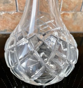 lot 30 image: Crystal Decanter