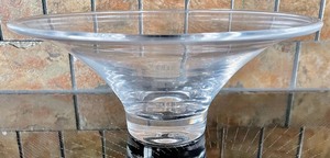 lot 49 image: Simon Pearce Glass Bowl