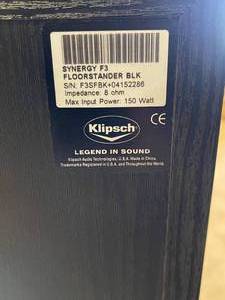 lot 55 image: 2 Klipsch Speakers