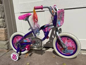 lot 84 image: Girls My Little Pony Bike