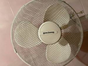 lot 95 image: Honeywell 3 Speed Oscillating Floor Fan