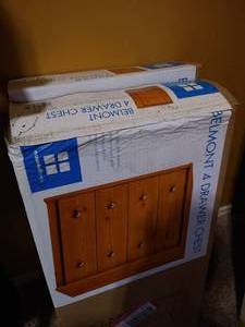 2 Unopened Belmont 4-Drawer Chests