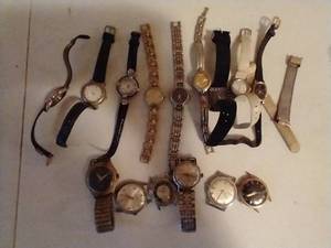 Lot of Miscellaneous Watches - Several Vintage