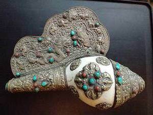 Tibetan Conch Shell Trumpet
