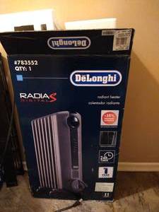 DeLonghi Heater in Original Box