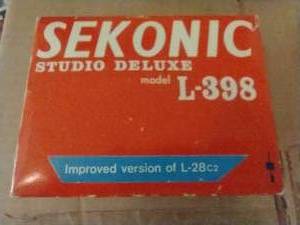 Vintage Sekonic L-398 Light Meter
