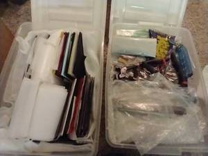 Huge Colored Glass Lot
