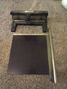 3-Hole Punch and Paper Trimmer