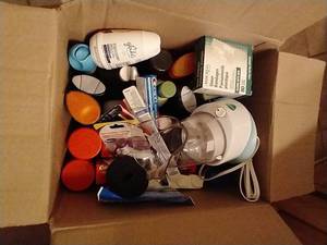 Box of Toiletries - Most Brand New
