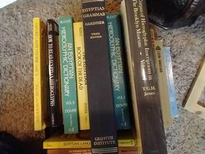 Box of Ancient Language Books
