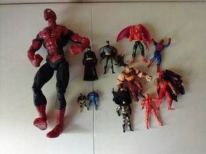MarvelDC Figurine Lot - 18 Spider-Man