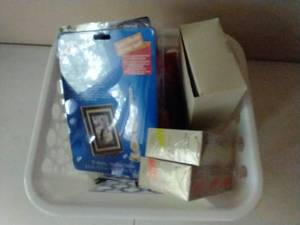Box of Art Supplies